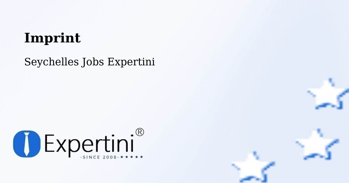 Imprint – Bel Ombre - Seychelles Jobs Expertini